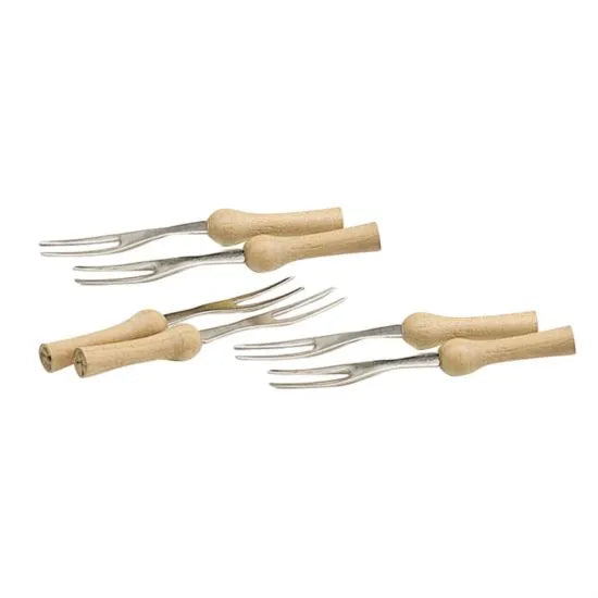 6-Pack Corn on the Cob Holders - Stainless Steel Corn Cob Handles for BBQ, Picnics & Summer Parties - Perfect for Grilling, Camping & Outdoor Dining