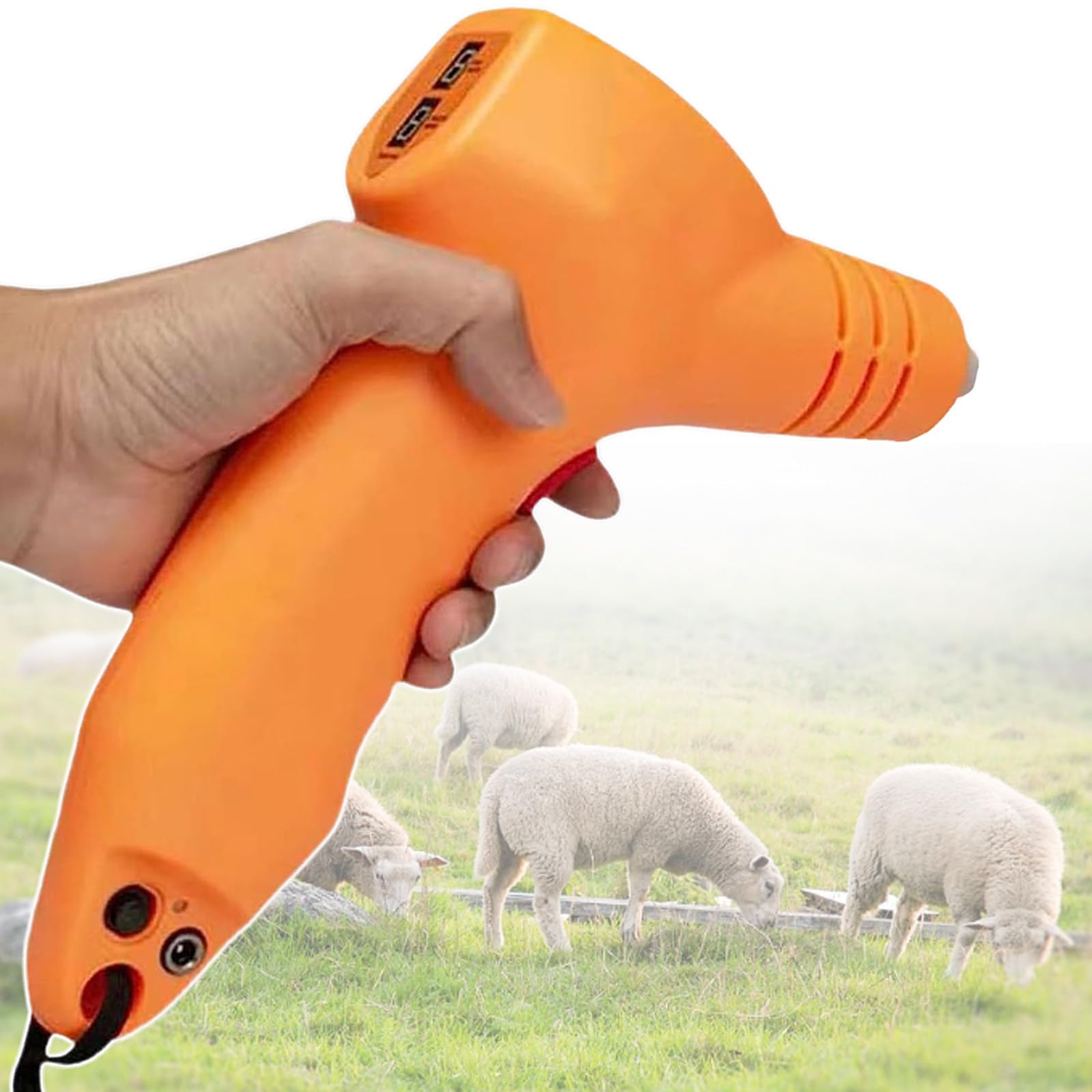 Electric Dehorner for Cattle & Sheep - Cordless, Safe Horn Removal Tool for Livestock | Perfect for Farm, Ranch & Veterinary Use
