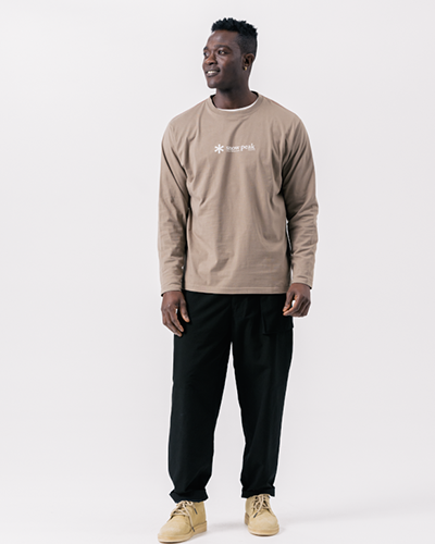 Premium Soft Cotton Long Sleeve T-Shirt with Logo - Comfortable Casual Wear for Men & Women - Perfect for Everyday, Work & Outdoor Activities