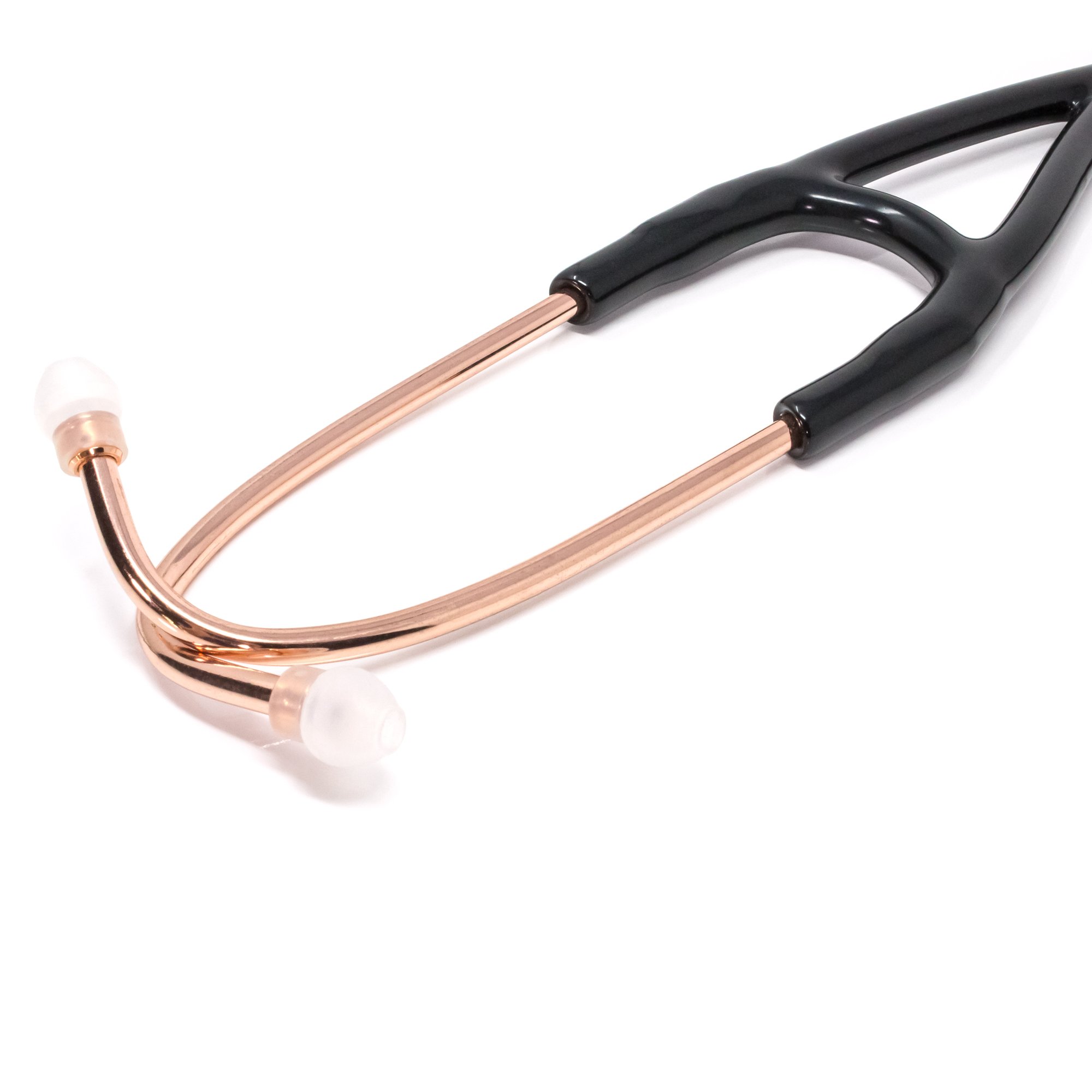 Premium MDF777RG11 RoseGold MD One Stainless Steel Stethoscope for Adults - Black Tube with RoseGold Chestpiece & Headset | Ideal for Doctors, Nurses, Medical Students & Healthcare Professionals