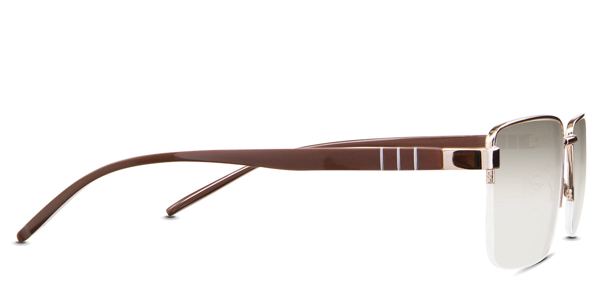 Elm Men's Prescription Tinted Sunglasses - UV Protection Polarized Lenses for Driving, Fishing & Outdoor Activities