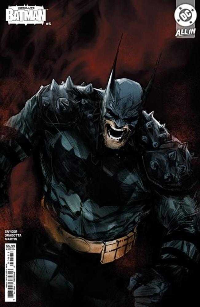 Absolute Batman #5 Cover B Joelle Jones Card Stock Variant - Limited Edition Collectible Comic for Fans & Display