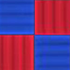 Blue & Red