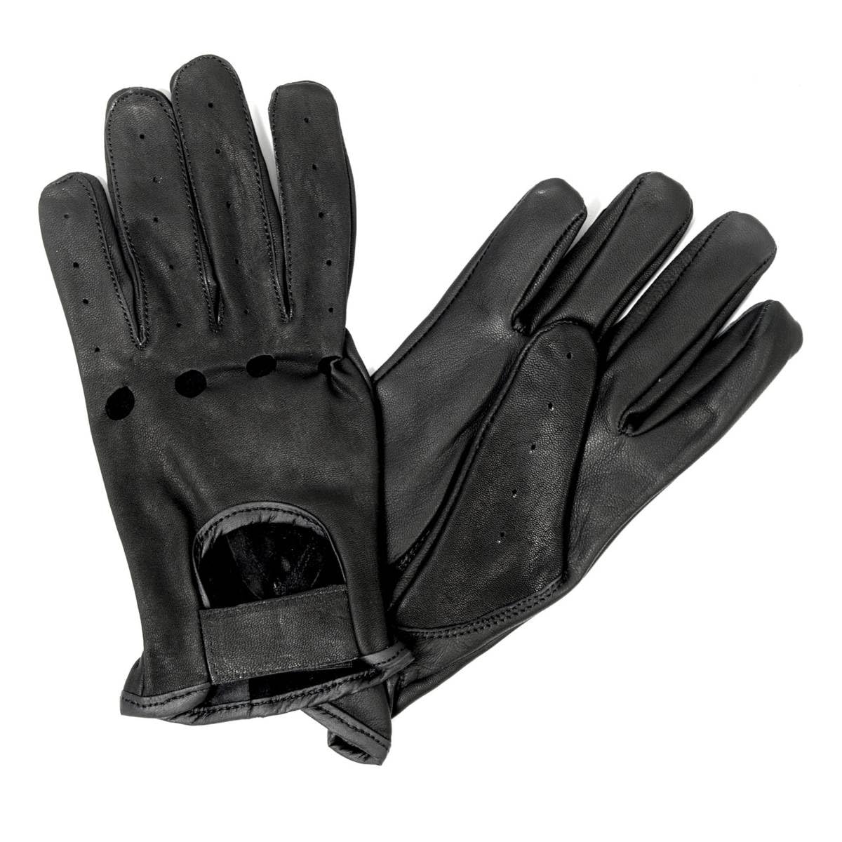 Premium Genuine Leather Driving Gloves for Men & Women - Touchscreen Compatible - Comfortable Grip for Sports Cars, Motorcycles & Winter Driving