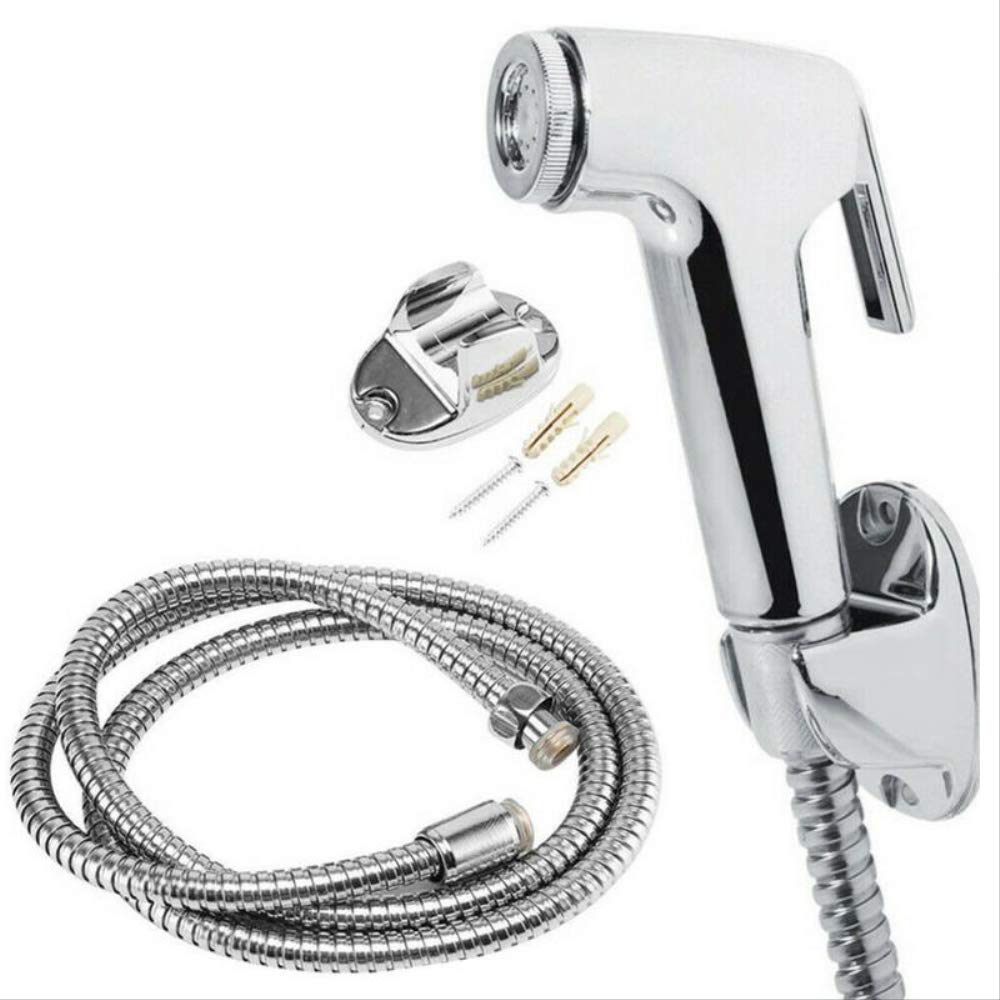 ABS Handheld Bidet Sprayer Set - Easy Install Toilet & Pet Cleaning Hose for Bathroom & Diaper Wash