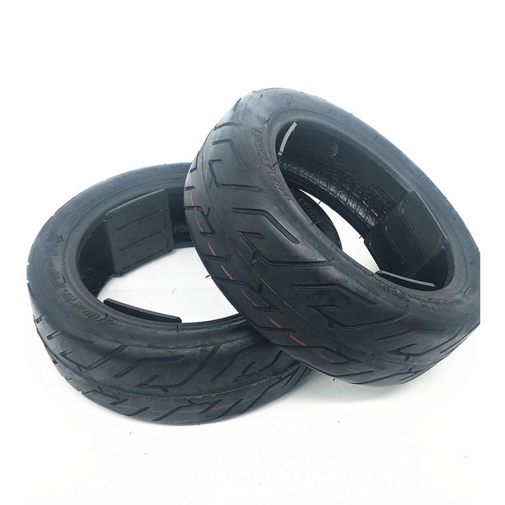 Premium 10x2.50 Off-Road Electric Scooter Tires - Anti-Skid & Wear-Resistant Inner/Outer Tires with 10x2.70-6.5 Explosion-Proof Vacuum Design - Perfect for Scooters, Balance Bikes & Hoverboards - Ideal for Commuting, Urban Travel & Outdoor Adventures