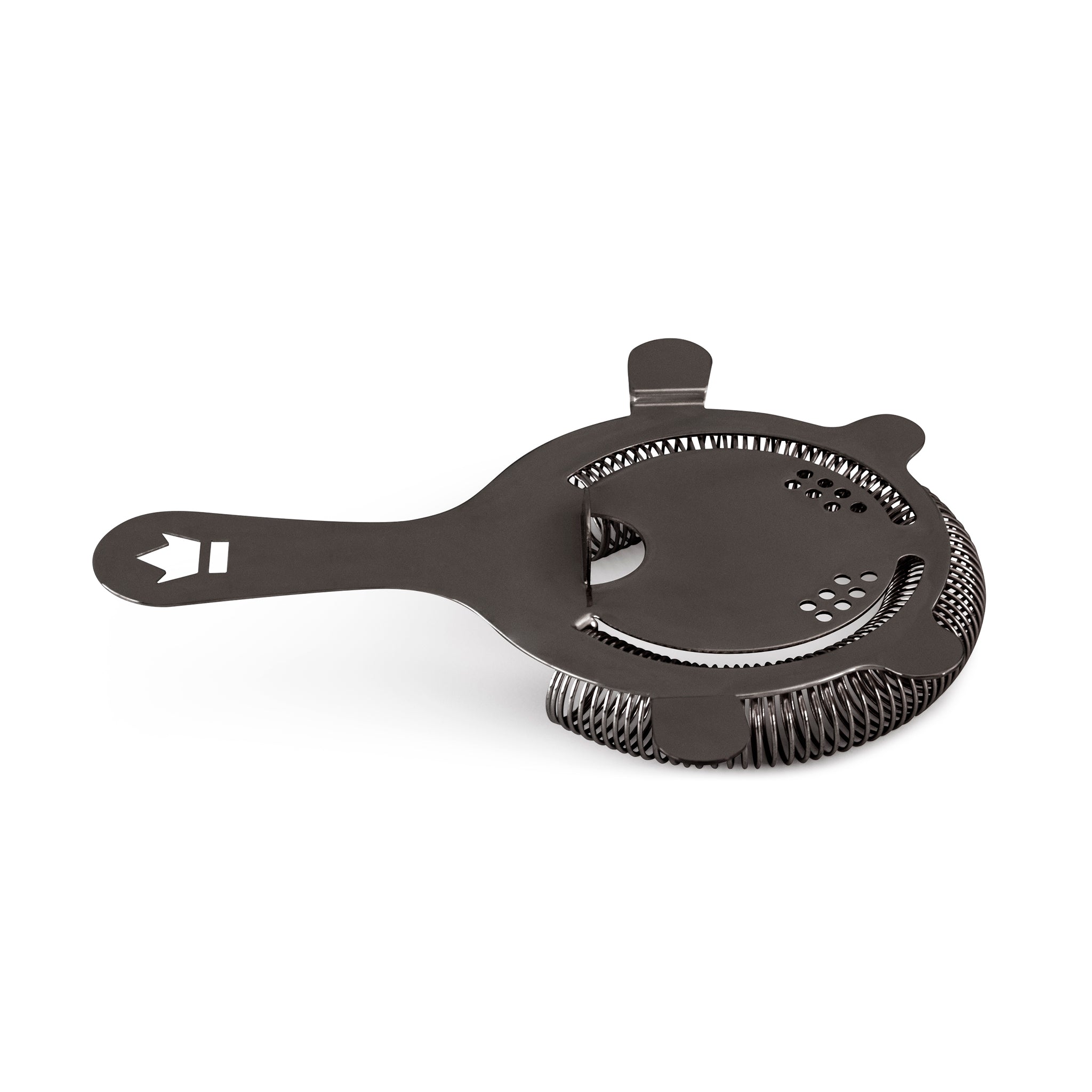 **BUSWELL® 4-Prong Cocktail Strainer - Gunmetal Black | Premium Bar Tool for Mixing, Filtering, and Serving Cocktails | Perfect for Home Bars, Bartenders & Cocktail Enthusiasts**