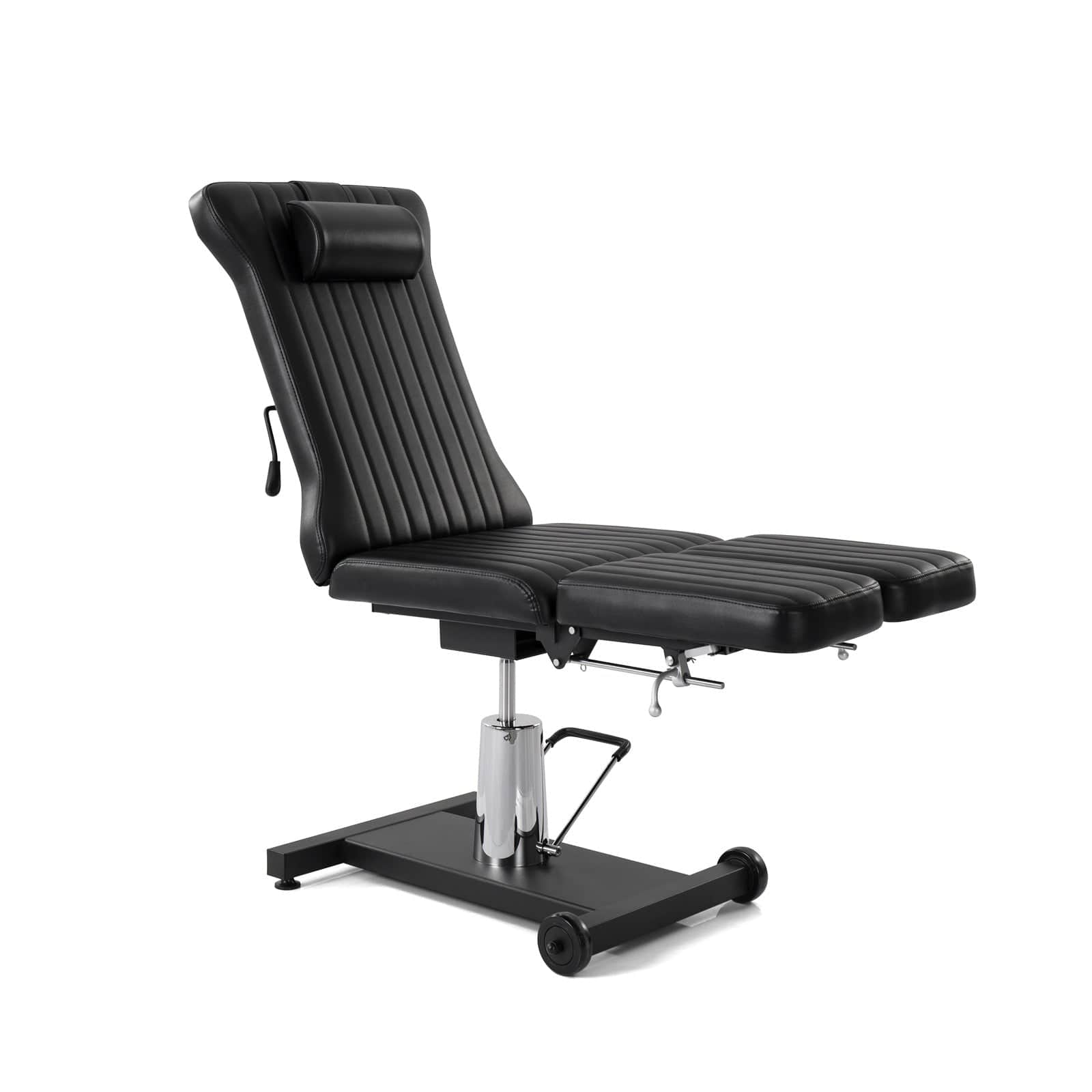 Hydraulic Split Leg Tattoo Chair TA3611 - Adjustable Multi-Functional Tattoo Artist Client Chair for Professional Studios & Home Use