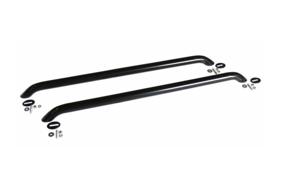 Go Rhino Universal Multi-Fit 60-Inch Black Powder Coated Truck Bed Rails - Durable & Stylish for Pickup Trucks, SUVs & Off-Road Adventures