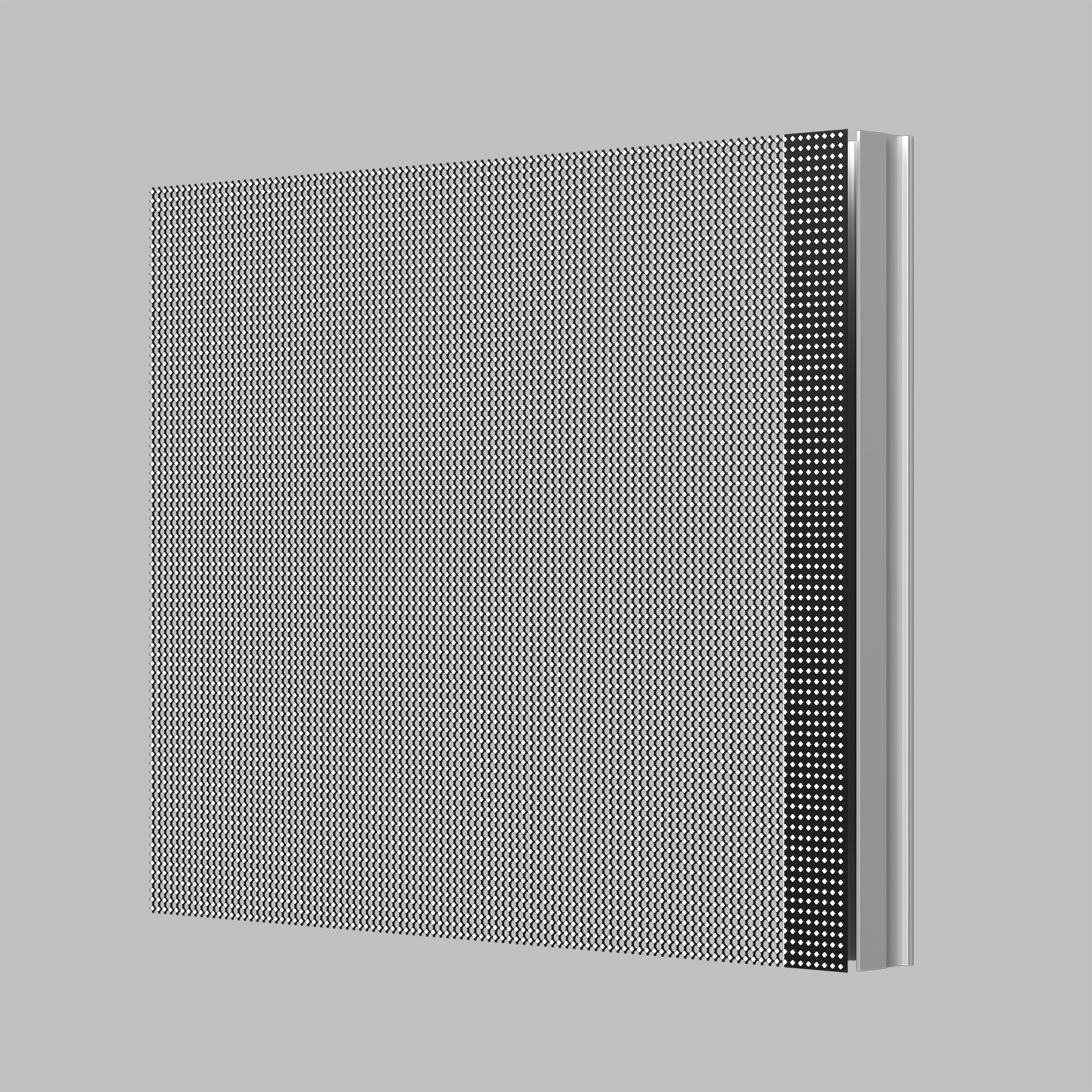 P3.91 Flexible Invisible Holographic LED Film Screen - High Brightness >3000NITS for Digital Signage, Stage Performances & Retail Displays