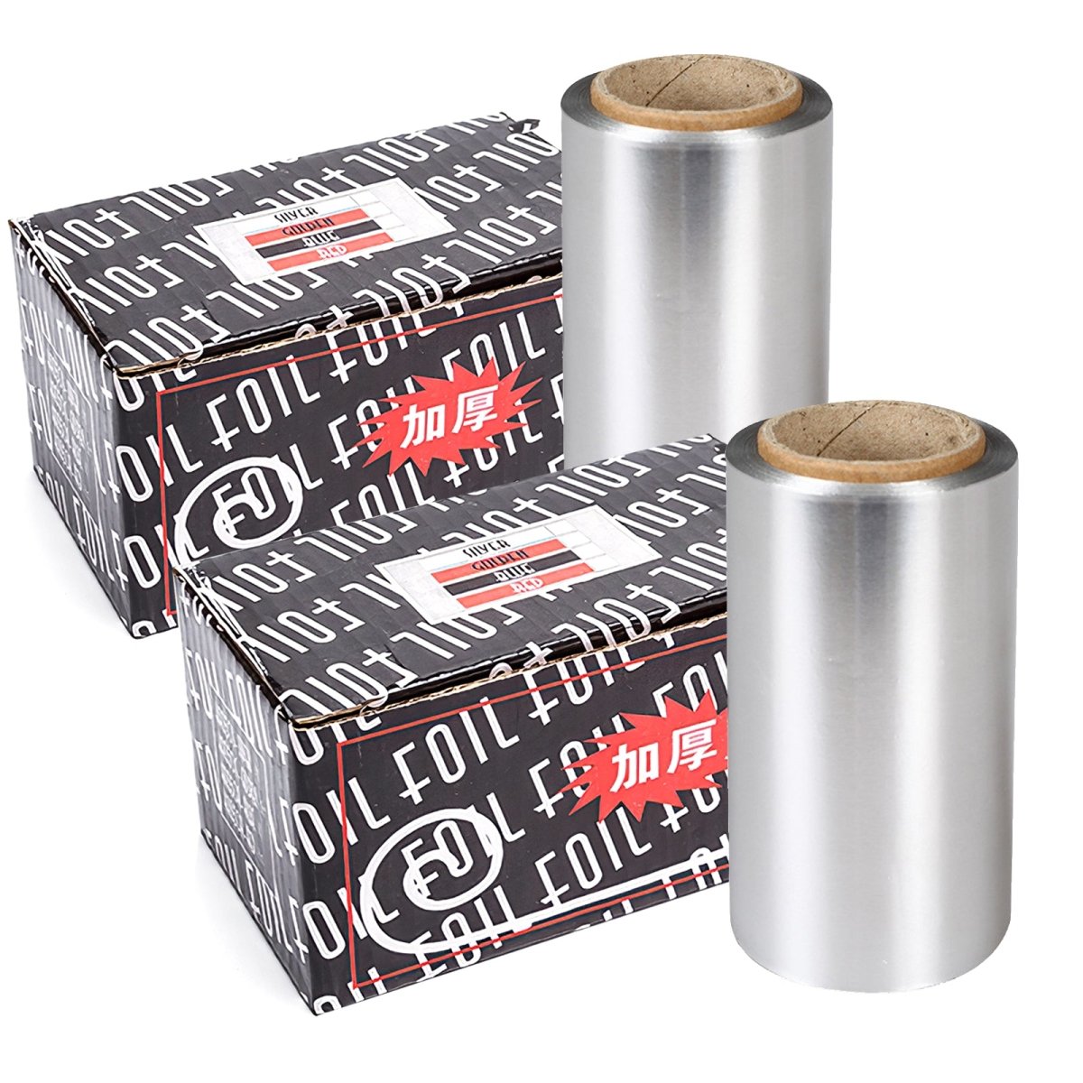 Professional Aluminum Foil for Hair Perm & Coloring - 12