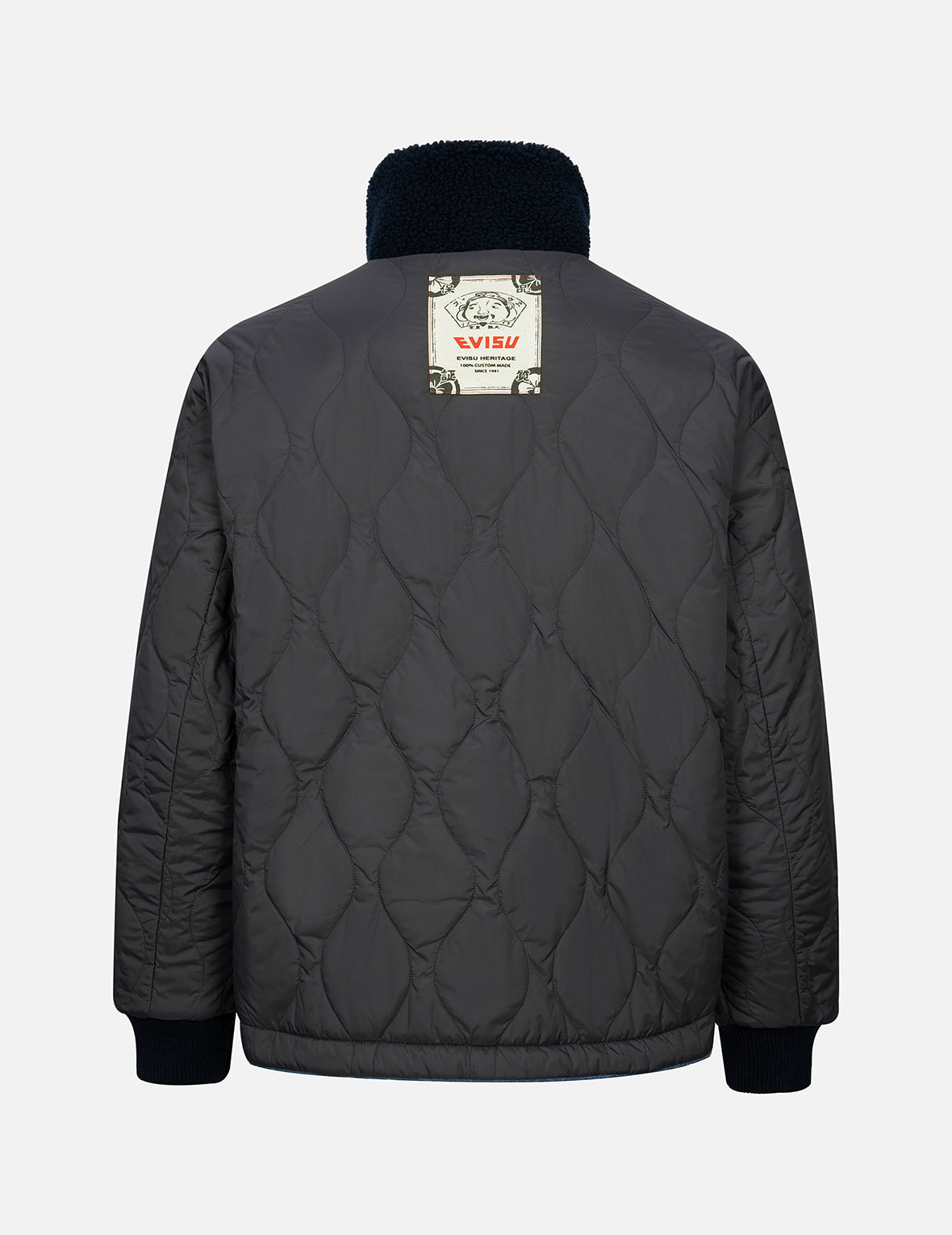 Reversible Two-Tone Sherpa Jacket with Zipper - Relaxed Fit for Men & Women | Cozy Winter Outerwear for Casual Wear & Outdoor Activities