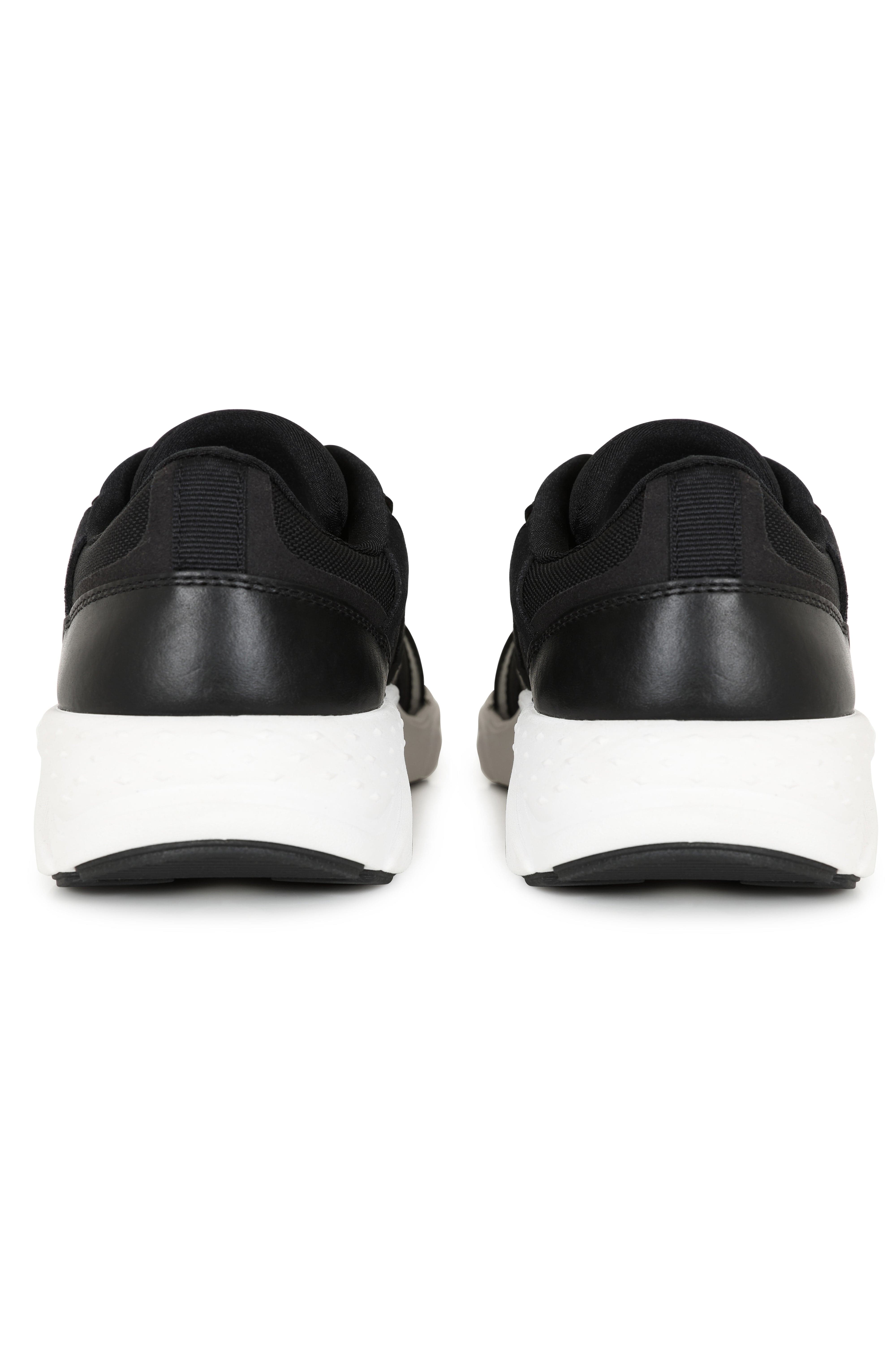 SLR 01 Lifestyle Shoe - Comfortable Casual Sneakers for Men & Women | Black Walking Shoes for Everyday Wear | Perfect for Work, Travel & Gym