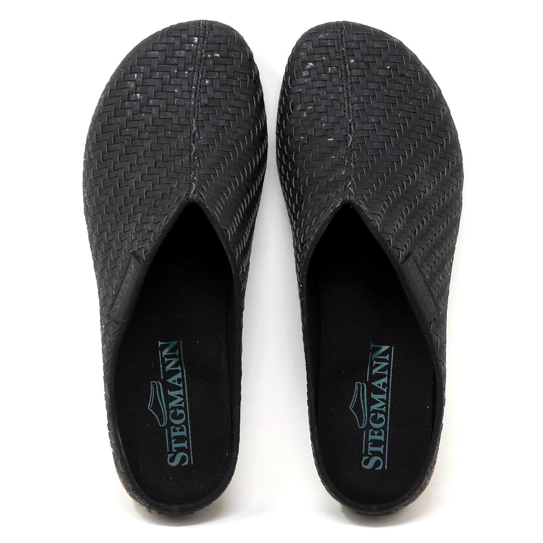 Women's Comfortable Maria Woven Cork Mule Sandals - Breathable Summer Slides for Beach, Pool & Casual Outfits