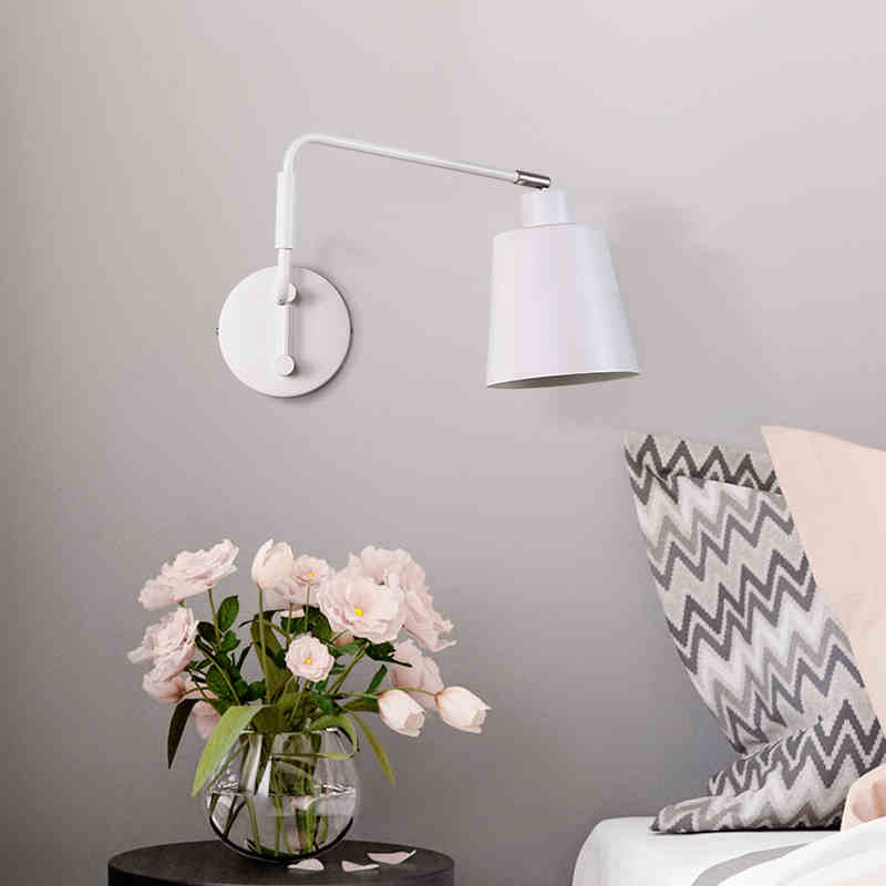 Nicolo Extendable Wall Light - Adjustable Modern Sconce for Bedroom, Living Room & Hallway - Dimmable LED Wall Lamp with Flexible Arm - Perfect for Reading, Ambient Lighting and Home Decor