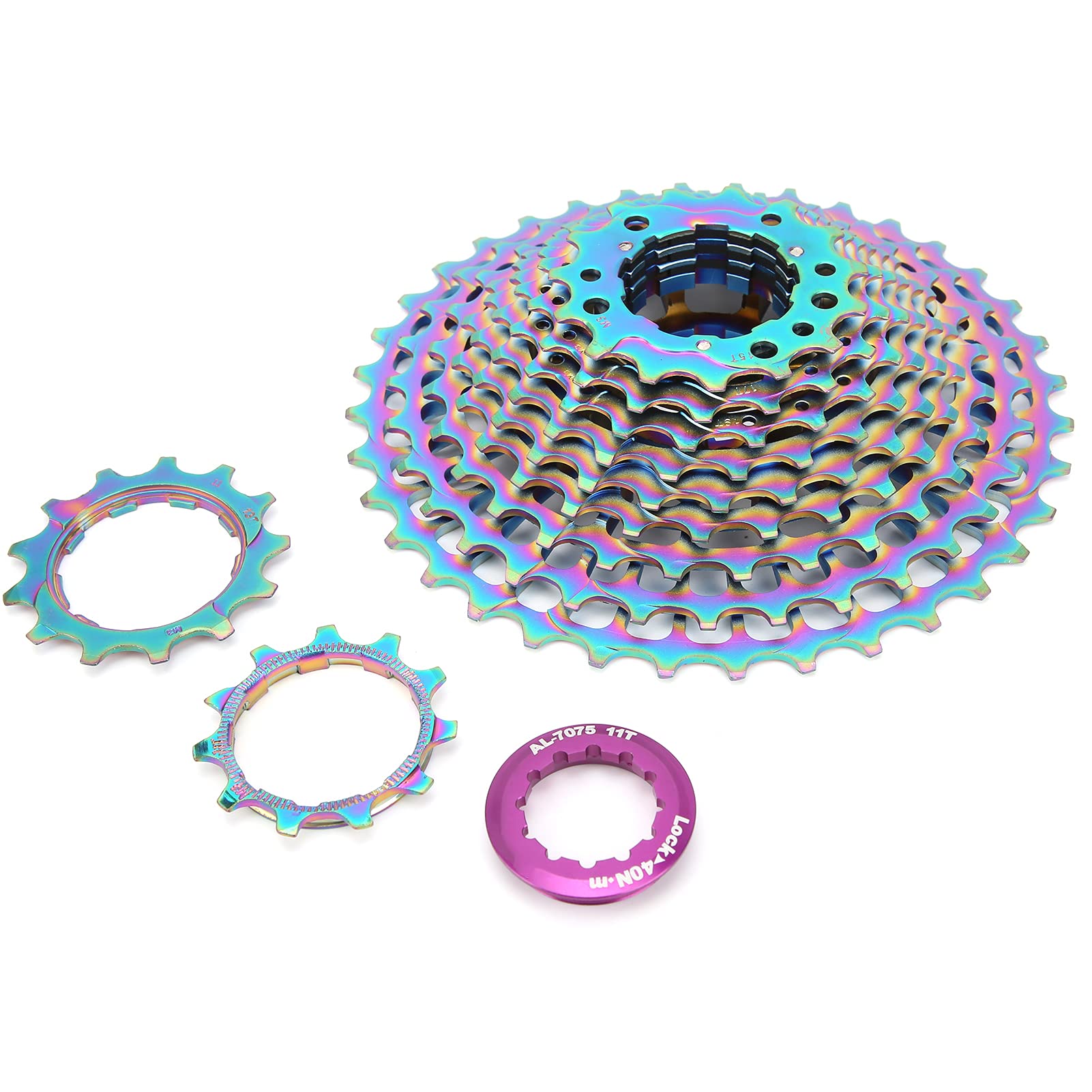 High-Speed Cassette Flywheel for Bicycle - Durable Road Bike Cassette for Smooth Shifting | Perfect for Racing, Commuting & Long-Distance Cycling