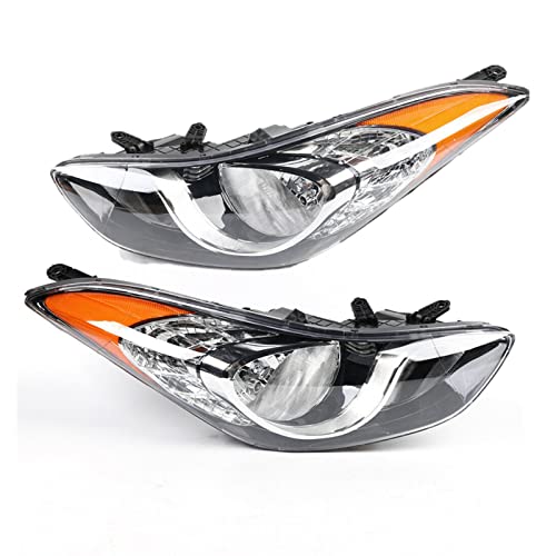 Headlights Pair Set