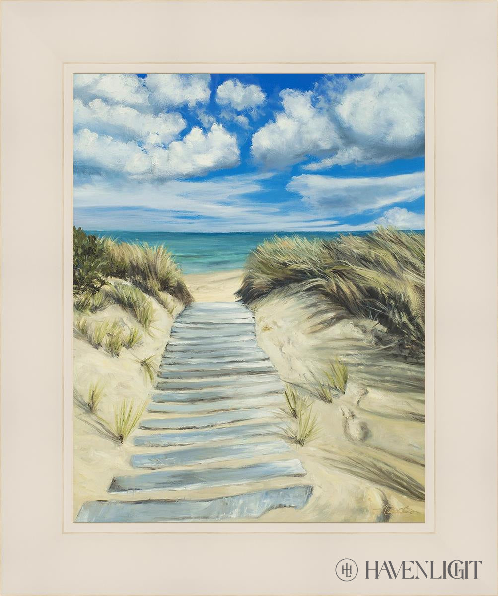 Seaside Decor - Handcrafted Broken Path Mosaic Art Piece for Home & Garden Wall Decor | Perfect for Beach House, Coastal Living Room, or Outdoor Patio