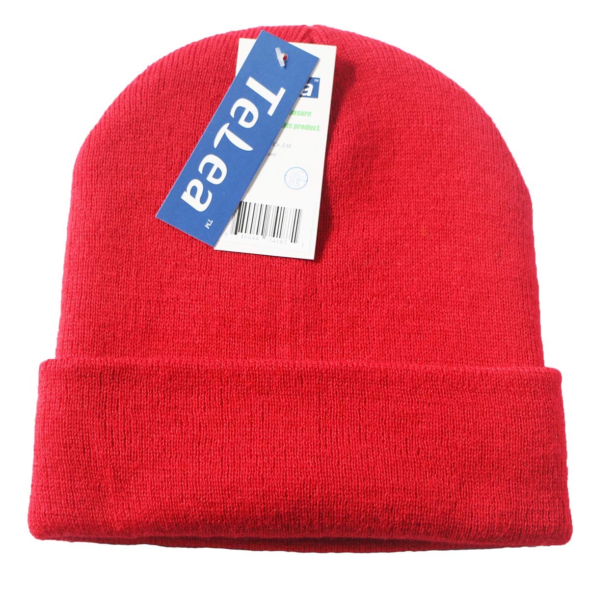 100% Acrylic Winter Cuffed Beanie with Soft Lining - Warm Unisex Hat for Men & Women - Perfect for Skiing, Snowboarding & Cold Weather Activities