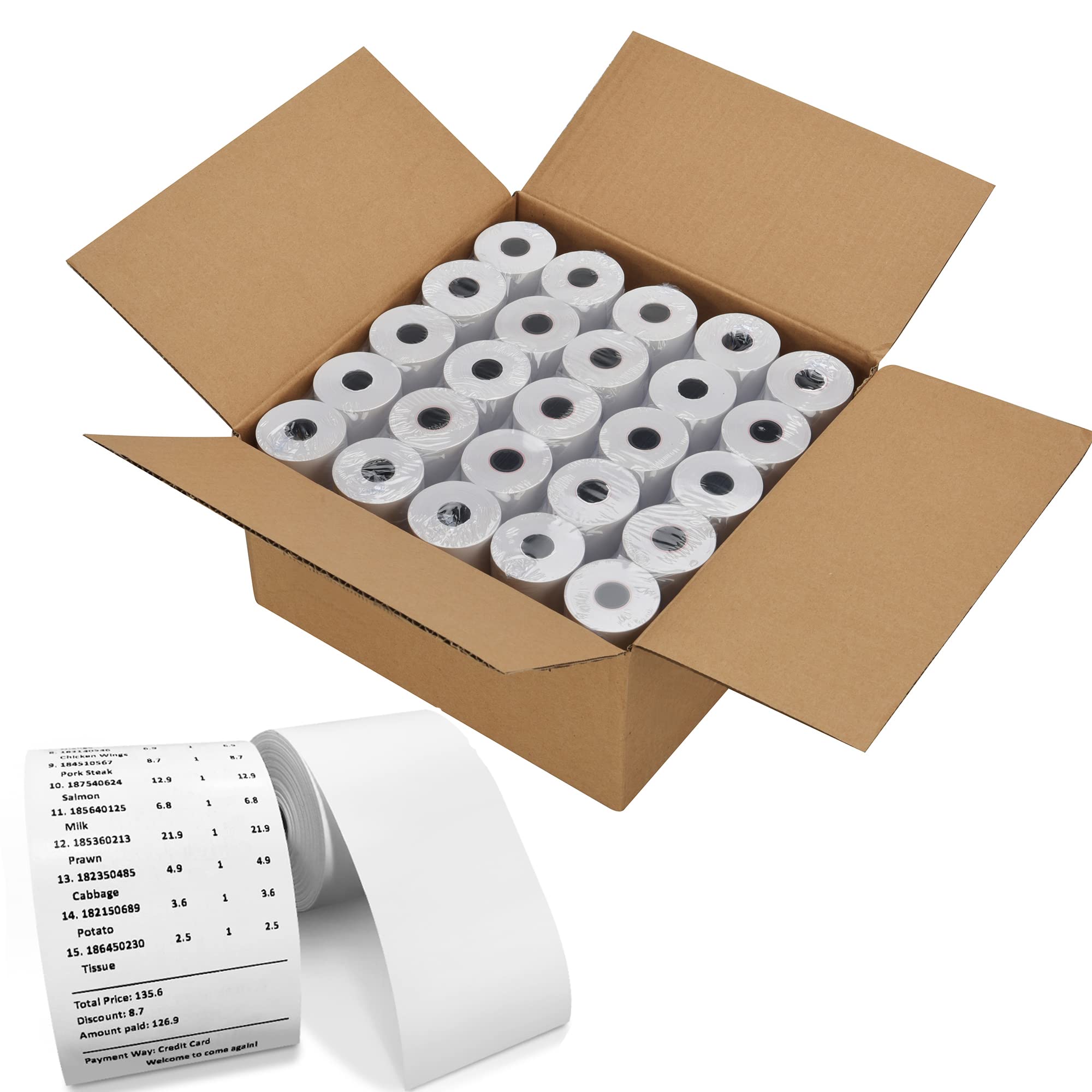 Thermal Receipt Paper Rolls 2 1/4