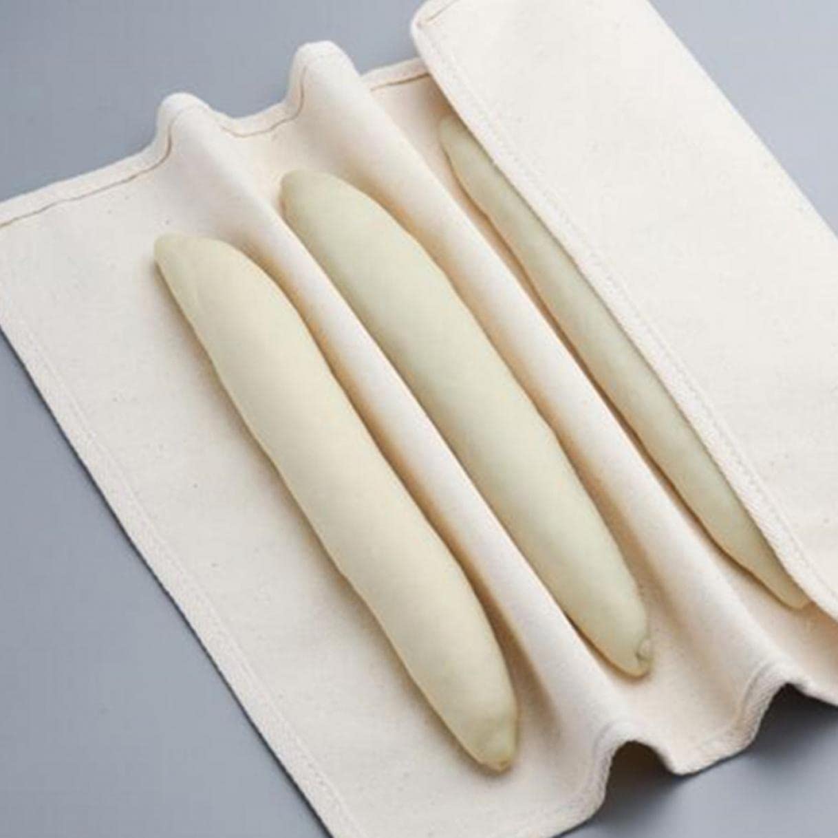 Premium Linen Dough Cloth for Baking - 45 x 75 cm Baker's Linen Bread Making Cloth - Ideal for Dough Preparation, Proofing & Artisan Bread Baking - Perfect for Home Bakers & Professional Kitchens