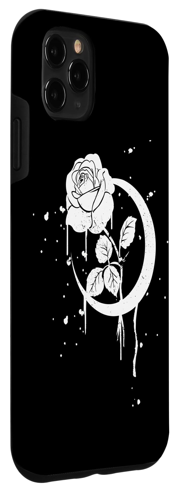 iPhone 11 Pro Max Gothic Moon Rose Phone Case - Premium Protective Cover for Women & Men - Perfect for Halloween, Gothic Fashion & Dark Aesthetic Lovers