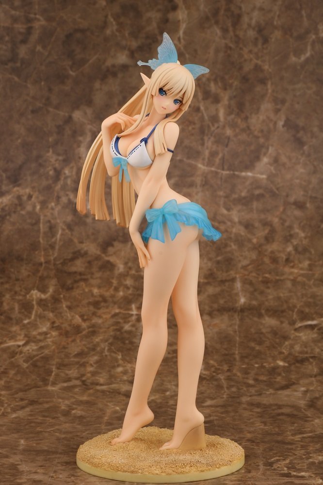 Shining Resonance Kirika Towa Alma 1/7 Scale Swimsuit Figure - Limited Edition with DLC Appendix | Anime Collectible for Display & Gaming Enthusiasts