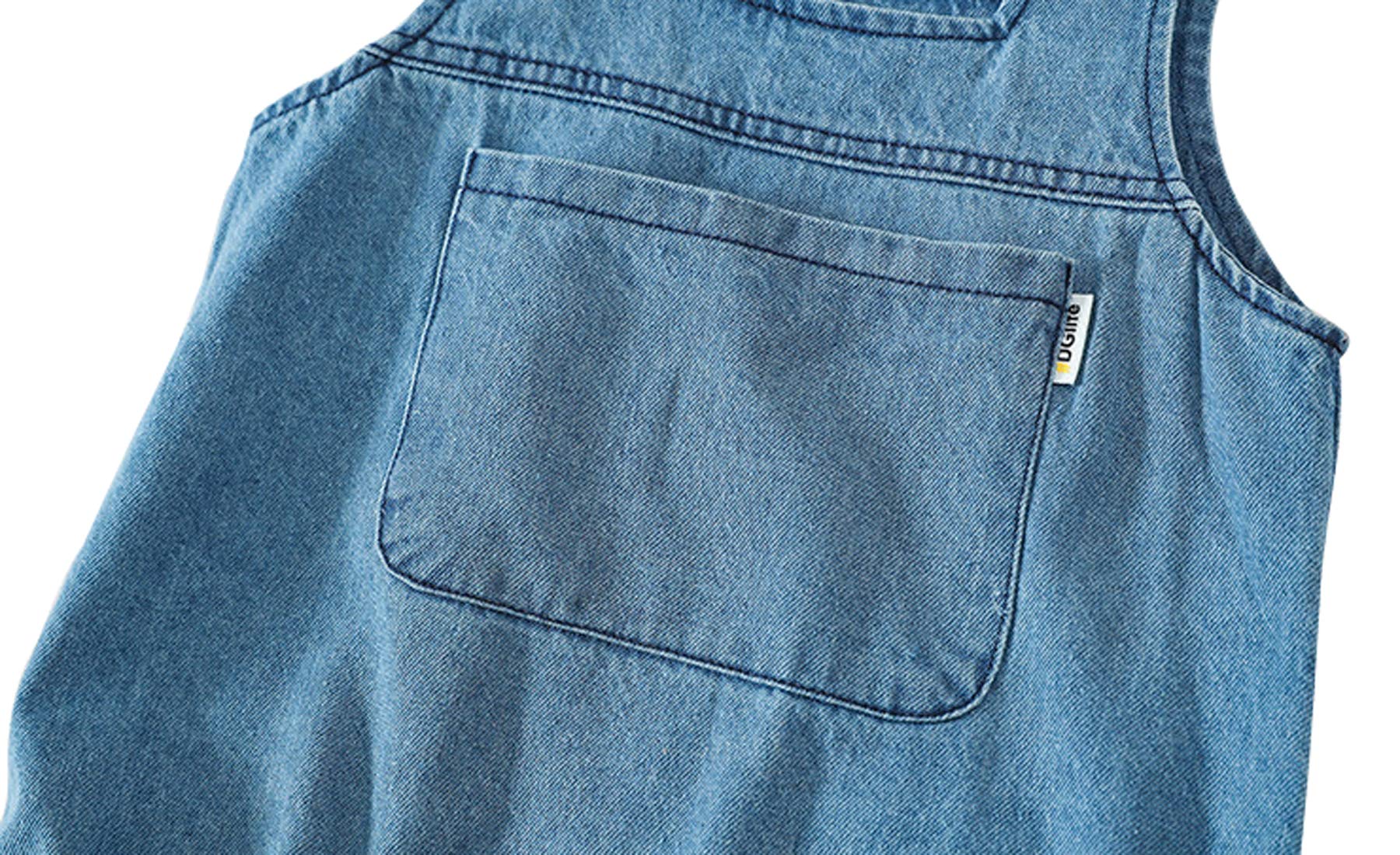 Baby Denim Shortalls for Toddlers - Boys & Girls Jean Triangle Short Overalls - Playtime & Casual Outfit Essential