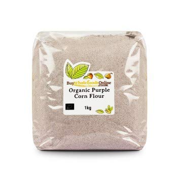 Organic Purple Corn Flour - 1kg | Whole Foods, Non-GMO, Gluten-Free | Perfect for Baking, Smoothies & Healthy Recipes
