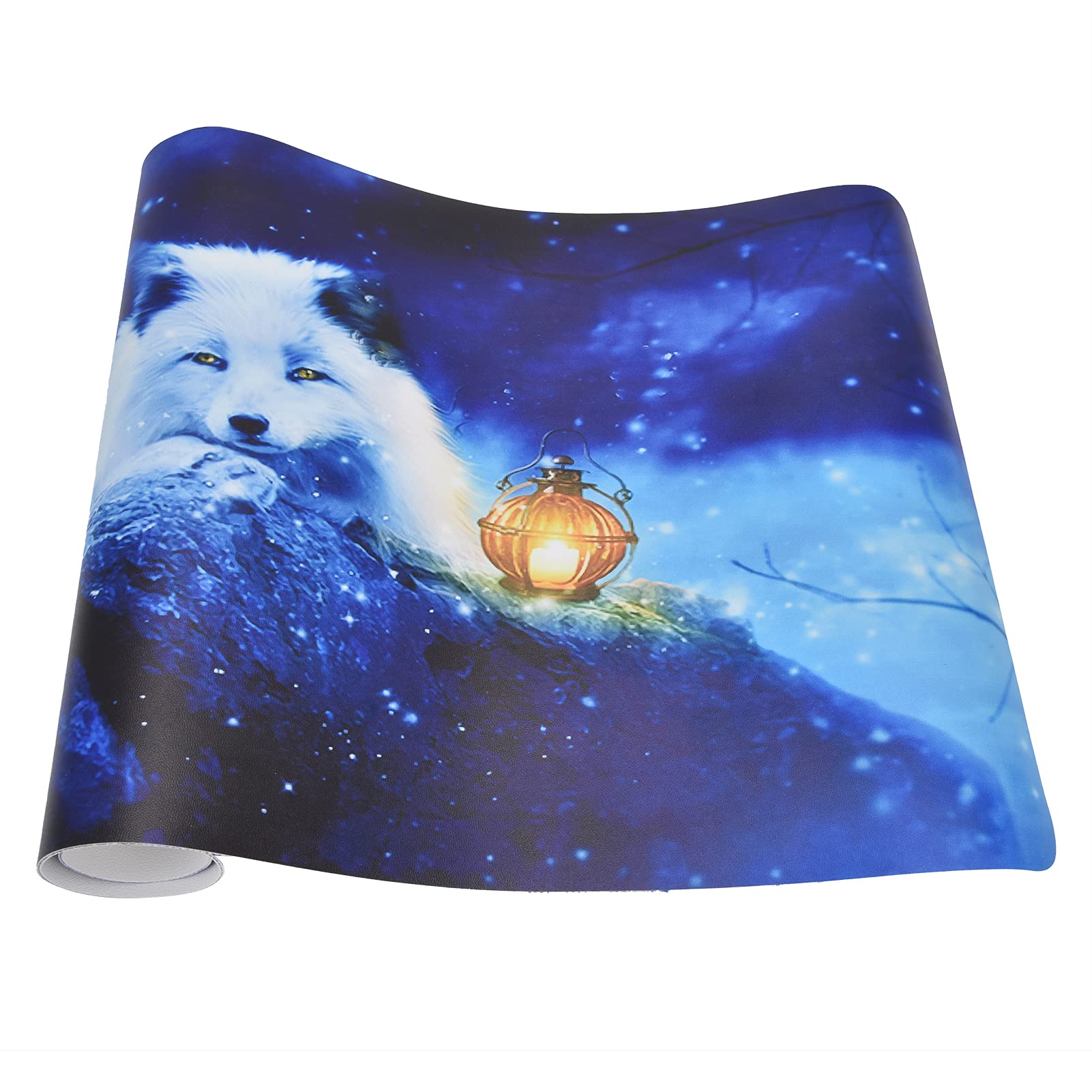 WNSC Gaming Mouse Pad - Waterproof Non-Slip Desk Mat, Odor-Free PU Leather Mousepad for PC & Laptop - Perfect for Office Work, Gaming Setup & Home Office Desk Accessories