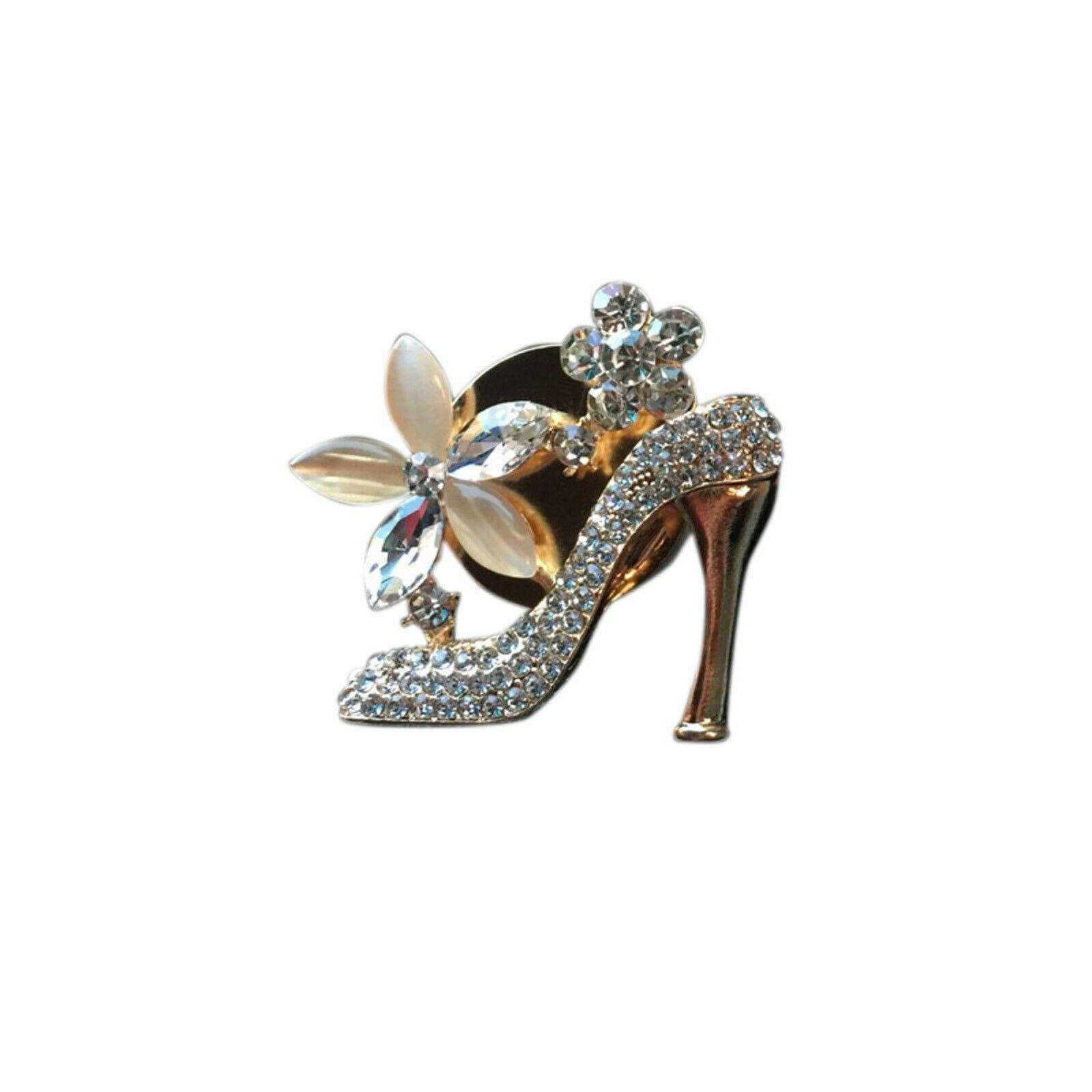 Crystal Car Perfume Clip - Elegant Gold Bling Car Accessories for Interior Decor | Car Freshener & Air Freshener Holder for Luxury Vehicles