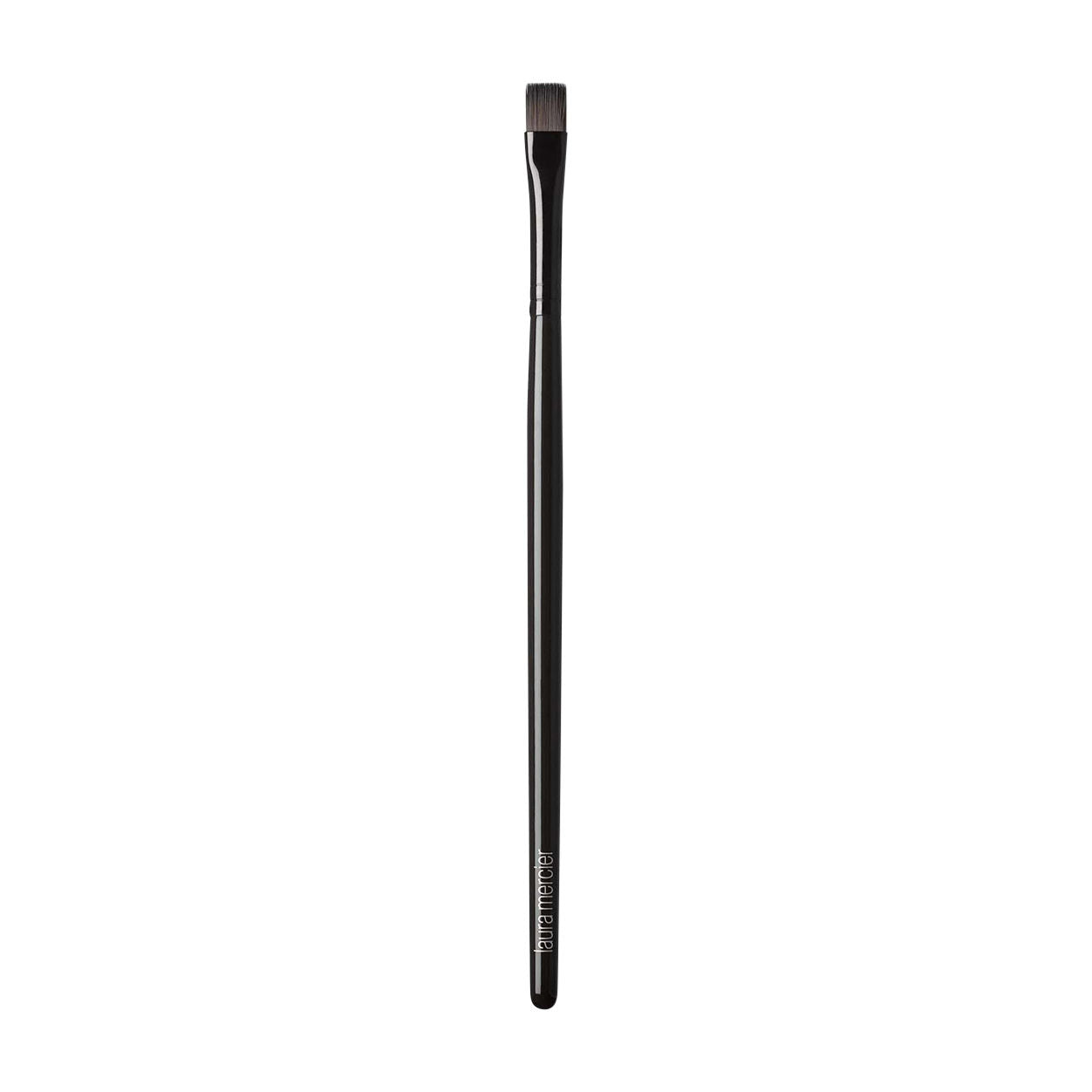 Professional Flat Eyeliner Brush - Ultra Fine Tip for Precise Winged Liner & Smokey Eye Makeup - Perfect for Liquid, Gel & Powder Eyeliners - Ideal for Beginners & Pro Makeup Artists