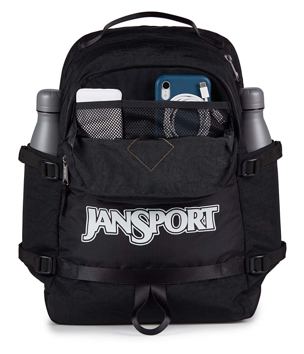 JanSport Small Seattle Backpack - Lightweight Durable Daypack for School, Travel & Hiking - Black