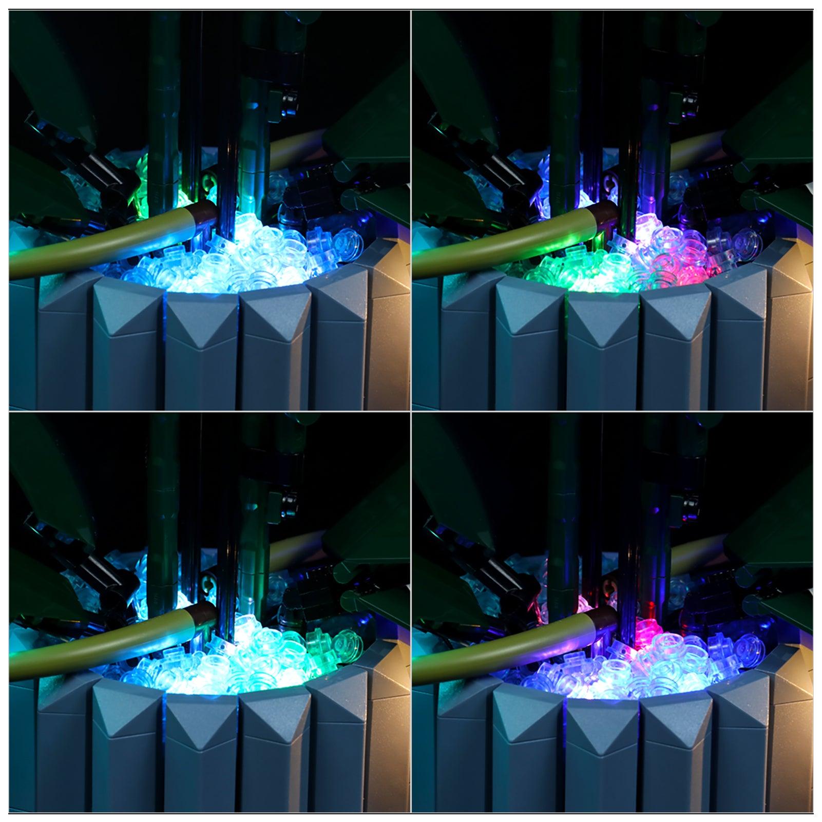 Premium LED Light Kit for Lego Ideas Orchid Flowers Building Set 10311 - Enhance Your Botanical Display with Custom Lighting for Home Decor & Gift Giving