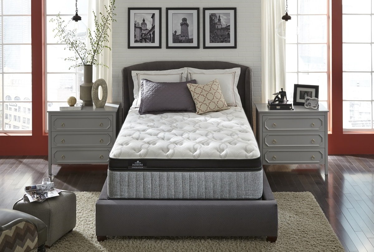 Kingsdown Ocean Euro Top Mattress - Luxury Plush Pillow Top for Ultimate Comfort | Perfect for Bedrooms, Guest Rooms & Vacation Homes