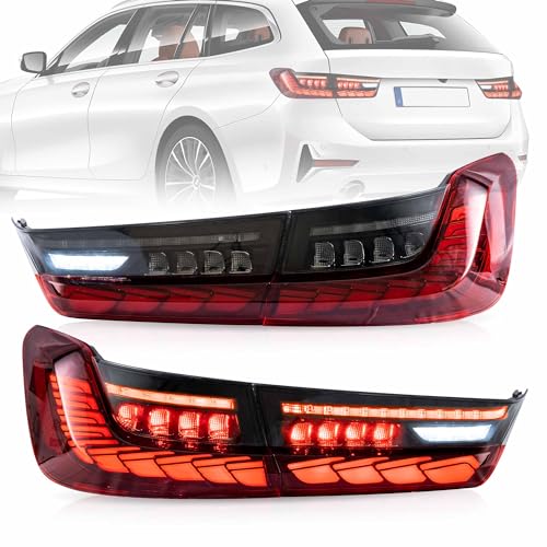 19-21 BMW 3 Series tail lights(red)