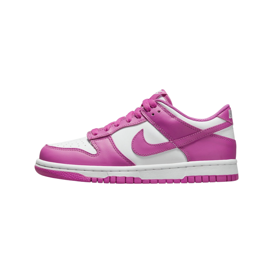 Nike Dunk Low PS Active Fuchsia Sneakers for Kids - Stylish & Comfortable for School, Sports & Everyday Wear