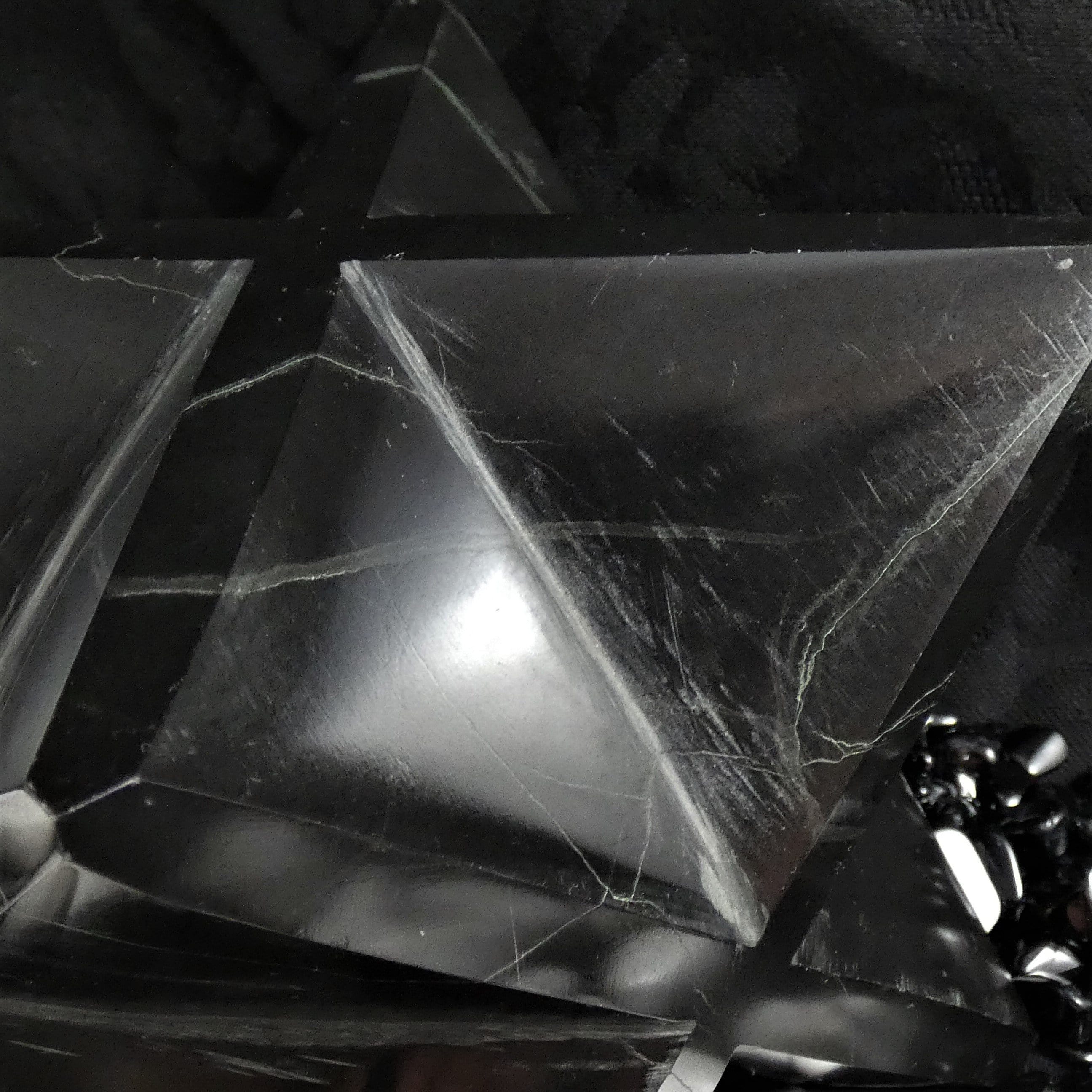 Black Onyx Merkaba Pendant Necklace - Spiritual Healing Stone Jewelry for Meditation, Energy Protection & Chakra Balancing
