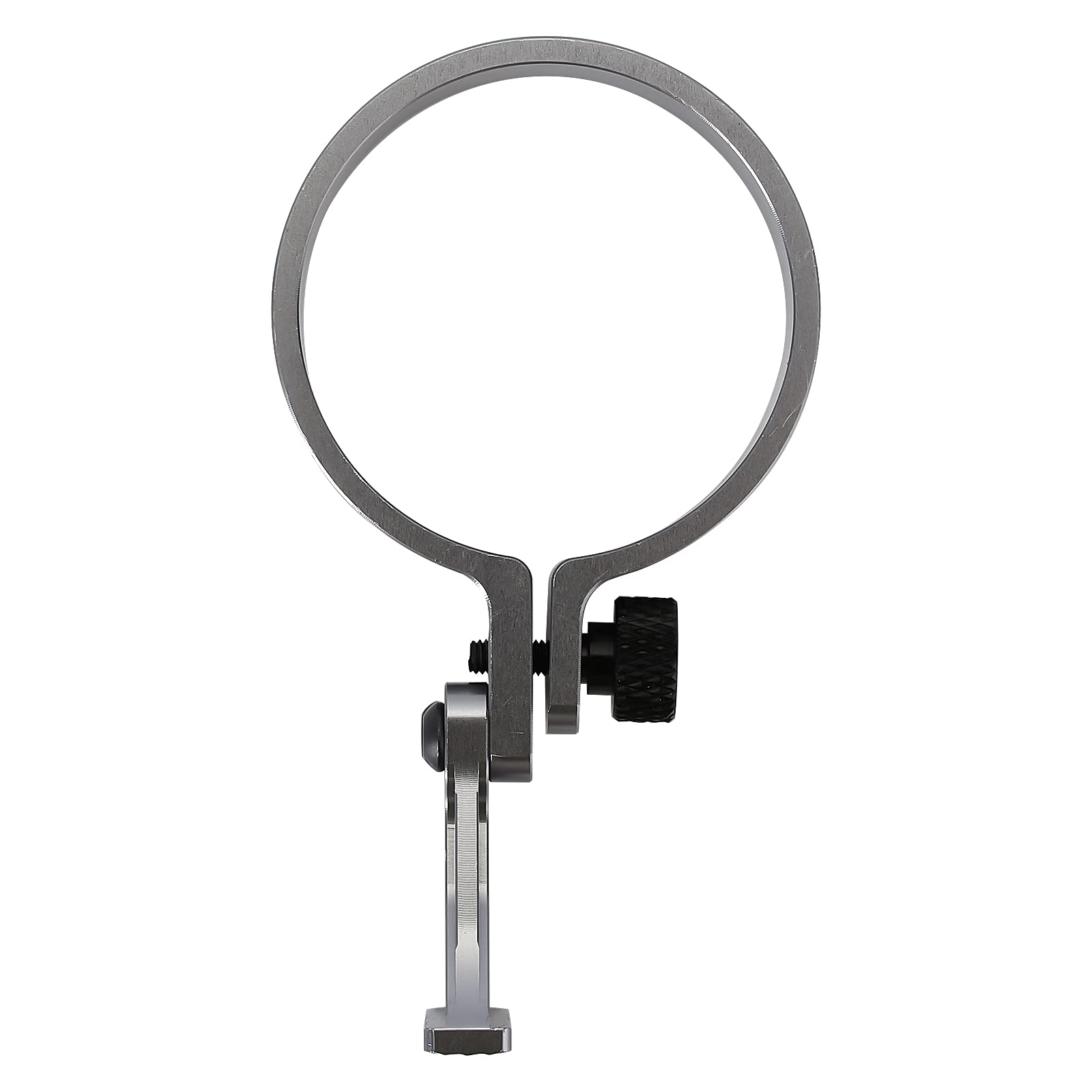 INJORA RC Transmitter Steering Wheel Trigger One-Handed Control Adapter Kit for TRX4 TRX6 Slash Summit - Compatible with TQI Remote Controller (Grey) - Perfect for Off-Road RC Car Racing and One-Handed Driving Scenarios