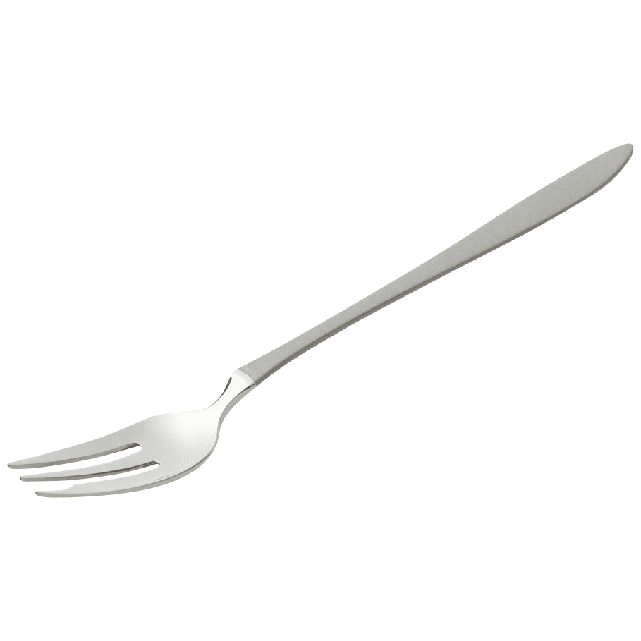 Limoa Silver Cake Forks - Elegant Dessert Utensils for Birthday Parties, Weddings & Afternoon Tea