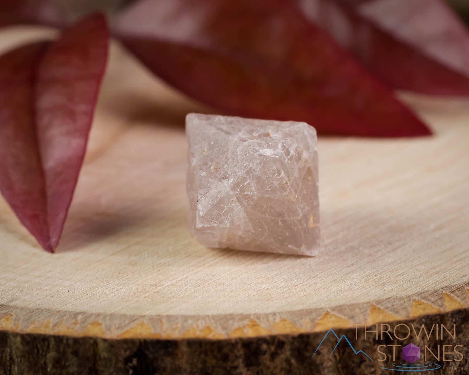 BETA QUARTZ Bipyramid Crystal - Natural Raw Stone for Metaphysical Healing, Sacred Geometry Collection (E1593) | Perfect for Meditation, Energy Work & Spiritual Decor