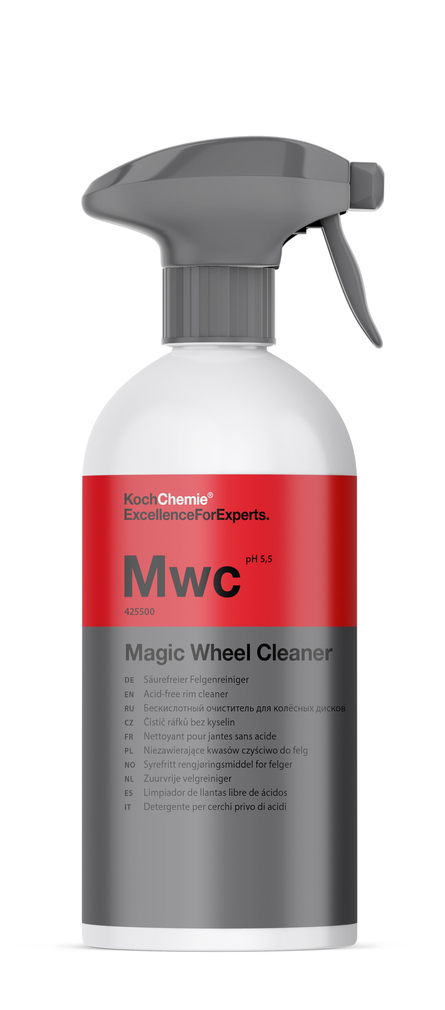 Koch Chemie Magic Wheel Cleaner - Premium Alloy Wheel Cleaner for Cars, Trucks & Motorcycles | Deep Cleaning & Shine | Safe for Painted, Chrome & Matte Wheels | Ideal for Detailing, Car Wash & Auto Maintenance