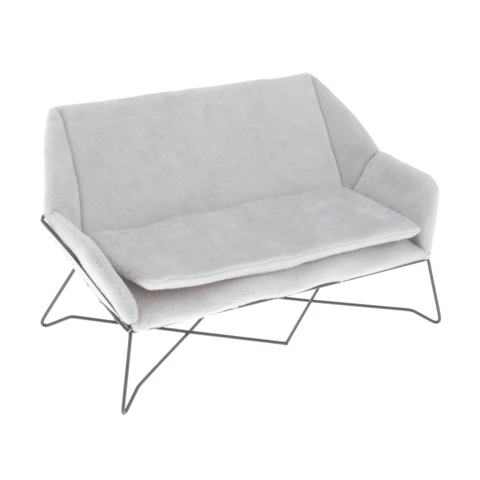1:6 Scale Mini Sofa Model for 12-Inch Action Figures - Realistic Dollhouse Furniture & Diorama Decor - Perfect for Barbie, GI Joe & Collectible Figure Displays