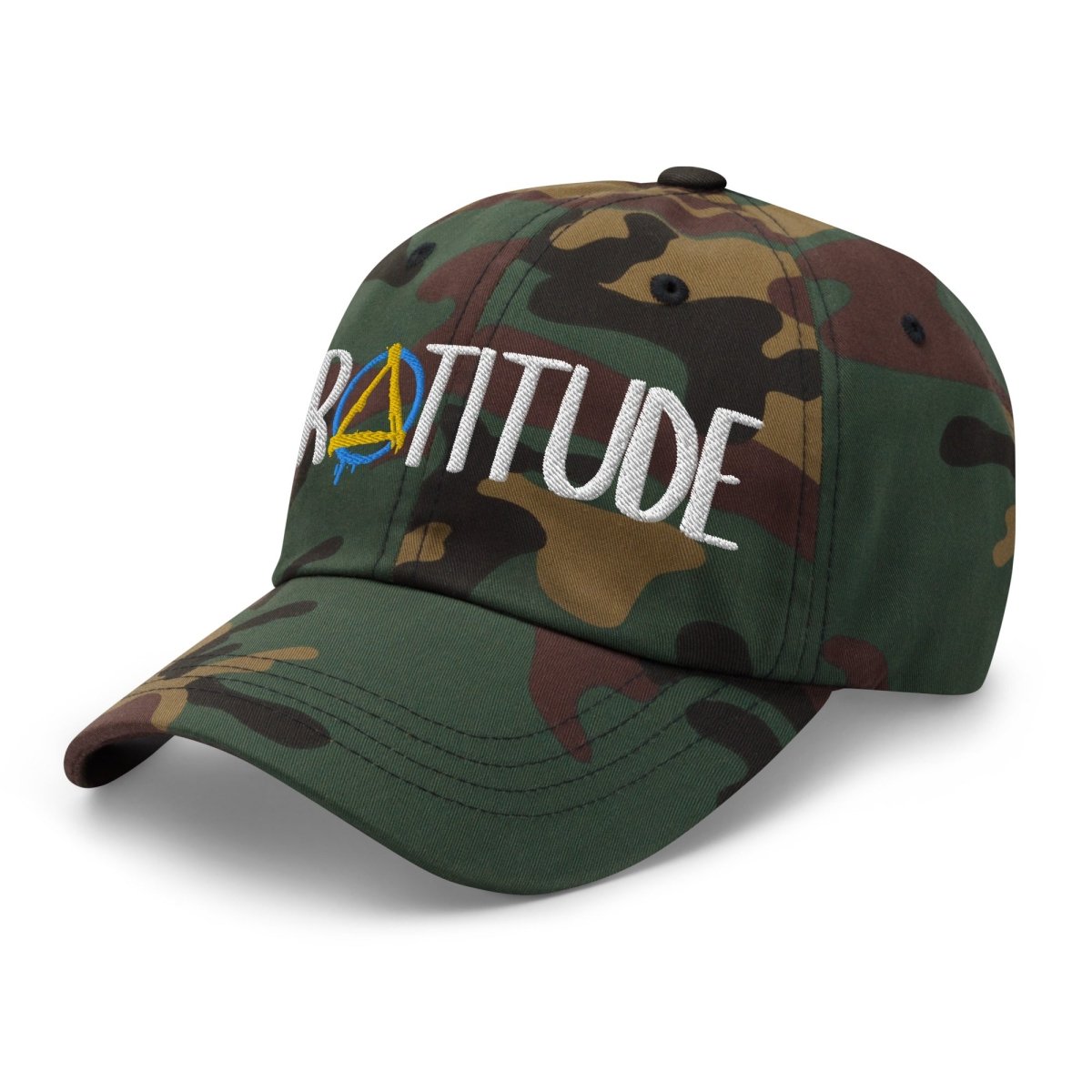 Gratitude Embroidered Classic Dad Hat - Adjustable Cotton Baseball Cap for Men & Women - Perfect for Outdoor Activities, Sports & Casual Wear