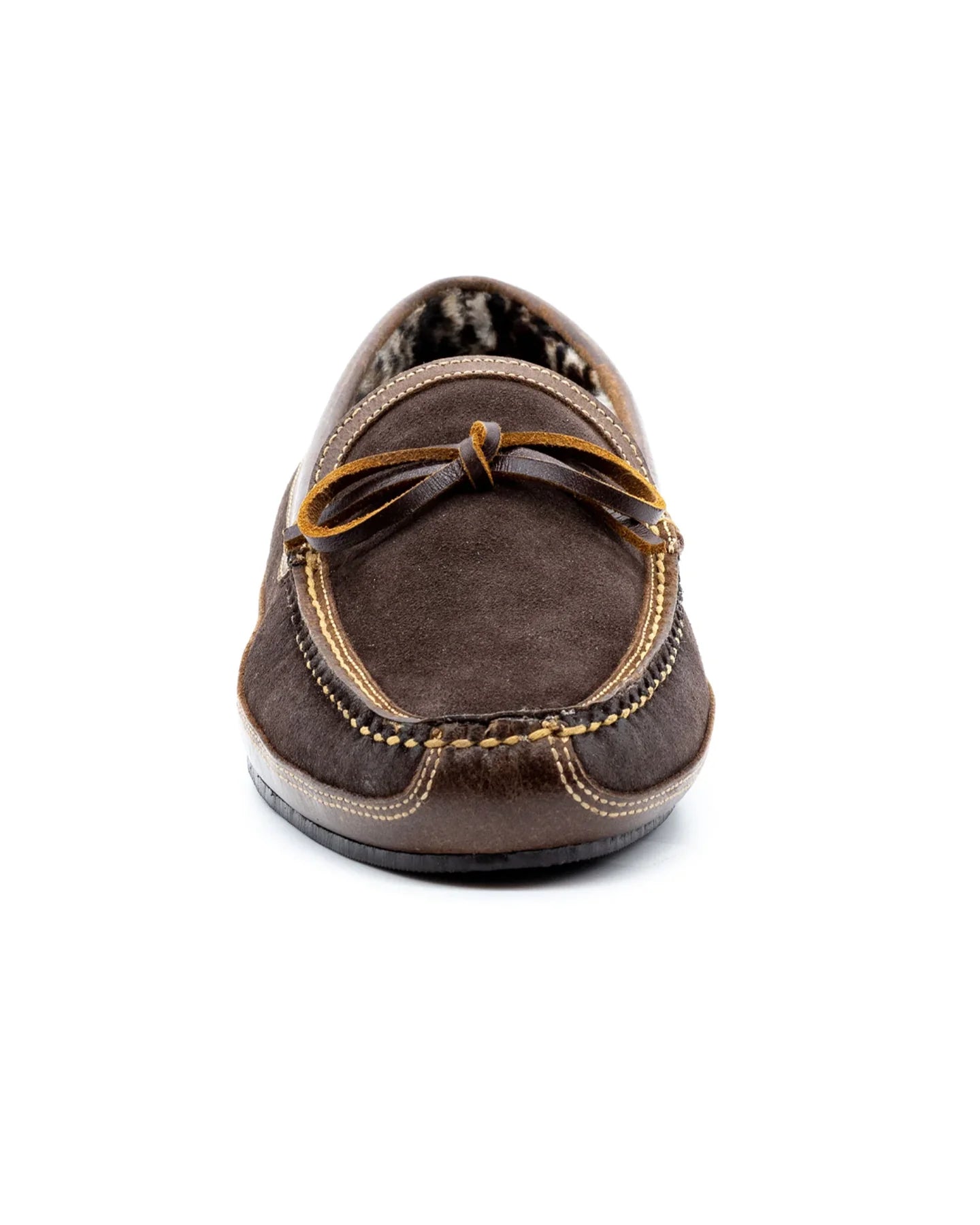 Martin Dingman Men's Walnut Suede House Slippers - Comfortable Indoor/Outdoor Slippers for Home, Lounge & Backyard Wear