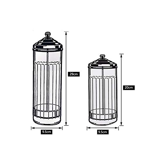 Senmubery Barbicide Disinfectant Pot - 1500ml Professional Salon Disinfection Cup for Nail Art & Hairdressing Tools - Keep Salon Tools Clean & Hygienic - Perfect for Nail Salons, Barber Shops & Beauty Spas