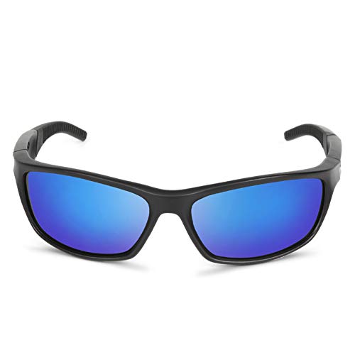Polarized Sports Sunglasses for Men & Women - UV Protection Shatterproof Cycling Glasses for Running, Driving, Hiking & Outdoor Activities