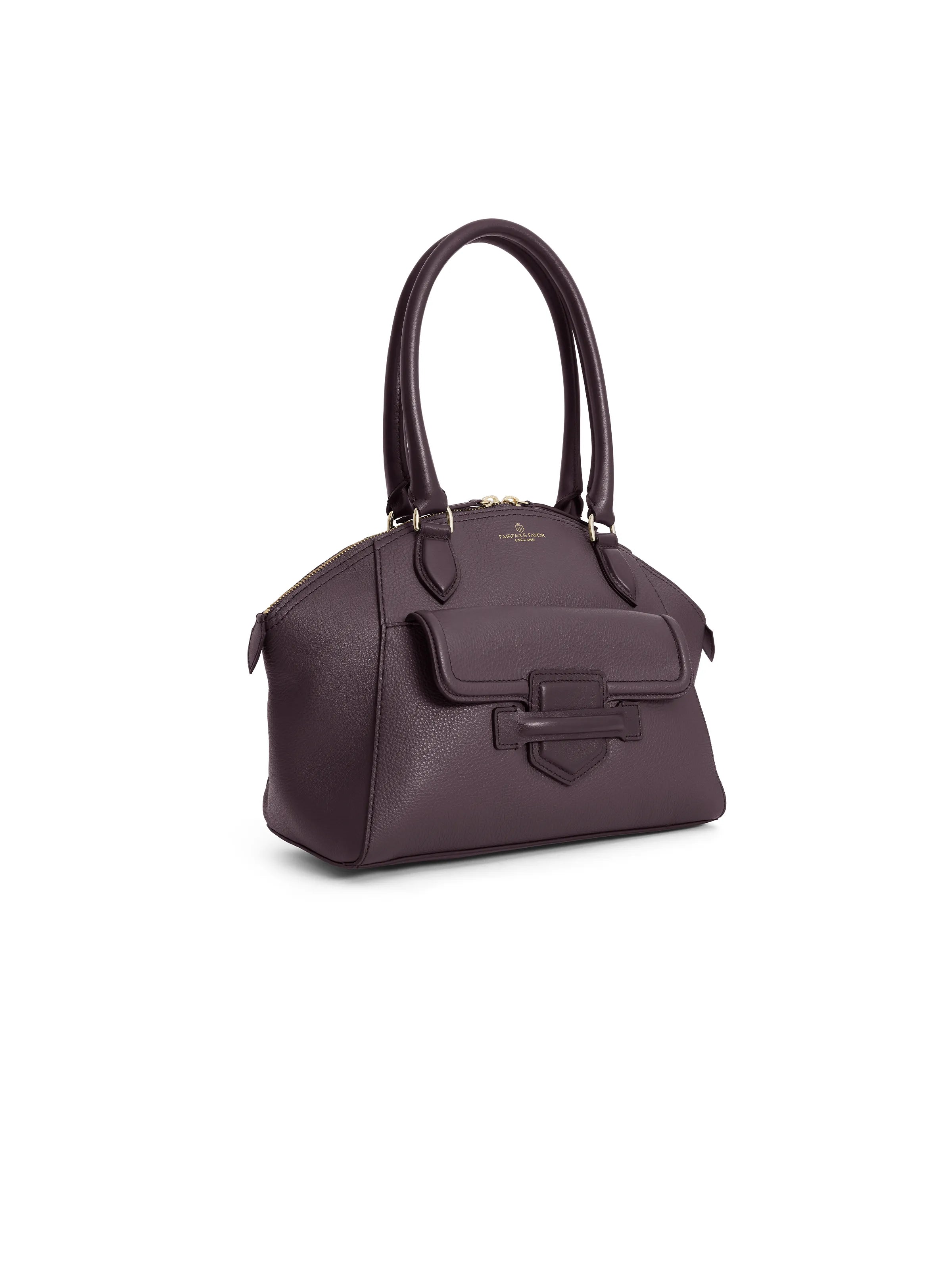 Mini Massingham Handbag - Chocolate Brown Genuine Leather Crossbody Purse for Women, Perfect for Work, Travel & Everyday Use