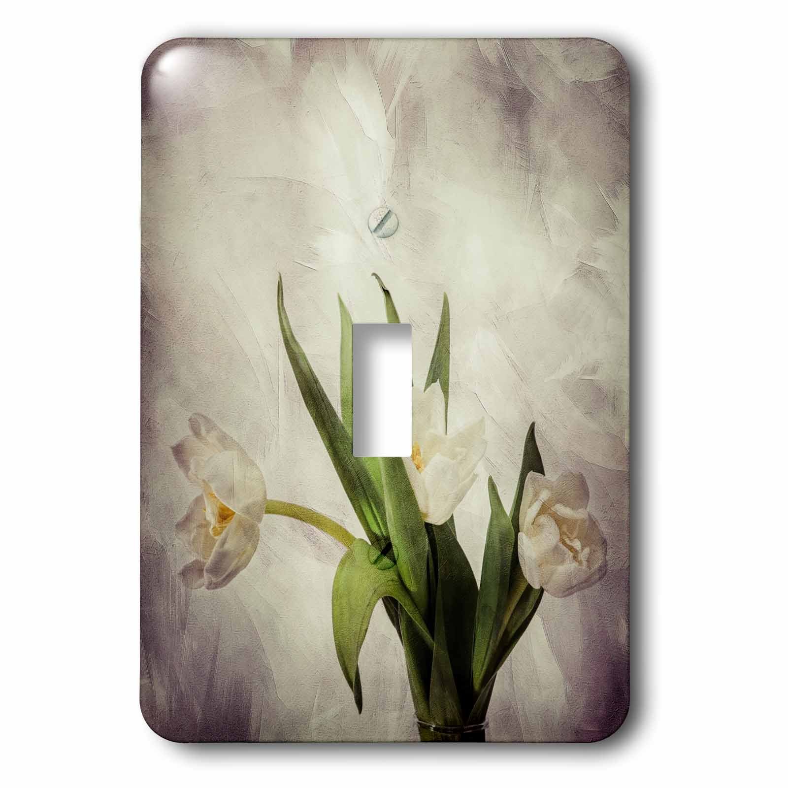 3D Rose Light Switch Cover - Decorative for Home & Office
