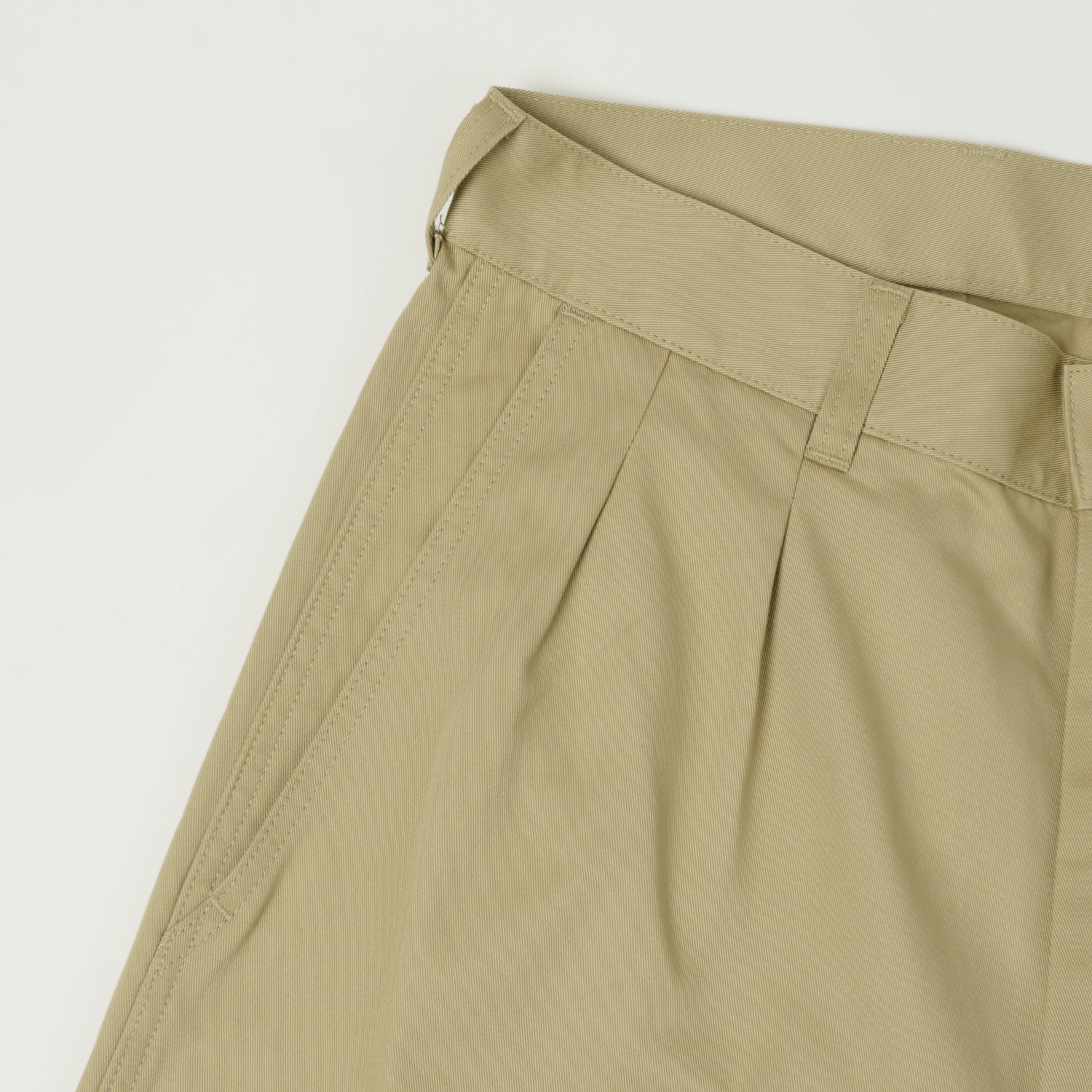 Full Count 1908 M52 Chino Shorts in Beige - Classic Casual Shorts for Men | Perfect for Summer Outings, Beach Vacations & Weekend Wear
